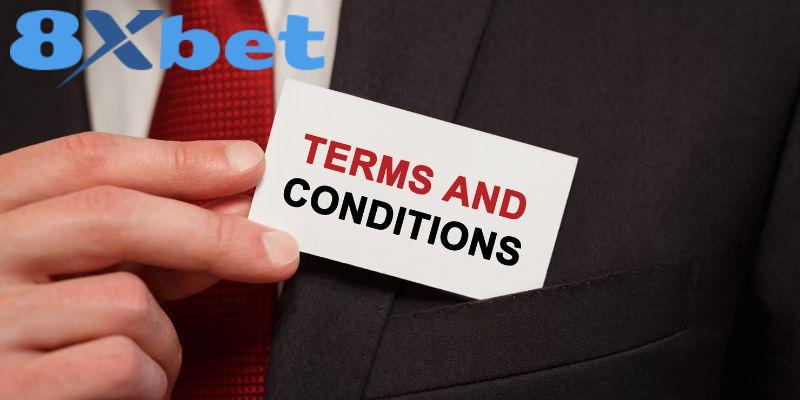 Tổng hợp các nội dung có ở điều khoản điều kiện 8xbet